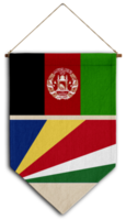 flagga relation Land hängande tyg resa invandring konsultverksamhet visum transparent afghanistan Seychellerna png