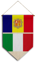 vlag relatie land hangende kleding stof reizen immigratie advies Visa transparant Italië Andorra png