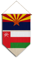 flagge beziehung land hängen stoff reise einwanderung beratung visum transparent arizona oman png