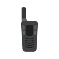 Cellular Phone Flat Greyscale Icon vector