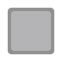Stop Flat Greyscale Icon vector
