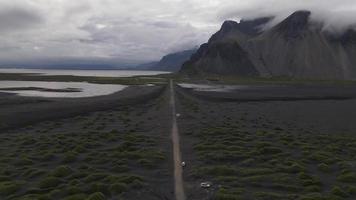 Vestrahorn Mountain in Iceland by Drone in 4K - 2 video