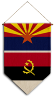 flagge beziehung land hängende stoff reise einwanderung beratung visum transparent arizona angola png