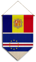 flagga relation Land hängande tyg resa invandring konsultverksamhet visum transparent andorra cape verde png