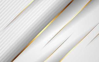 abstract white dimension texture with golden line shadow background. eps10 vector