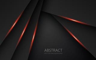 abstract light orange black space frame layout design tech triangle concept gray texture background. eps10 vector