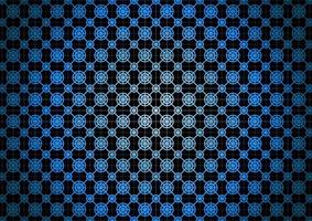 Arte abstracto círculo azul comunicaciones conexión de trama de fondo sin fisuras vector