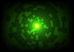 Map radar technology network communication green light background vector