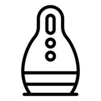 Aerosol air freshener icon, outline style vector