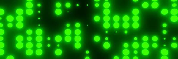 Abstract graphic green color grid digital futuristic bokeh circle background photo