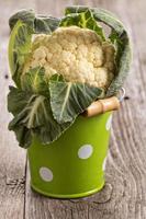 Small head of cauliflower photo