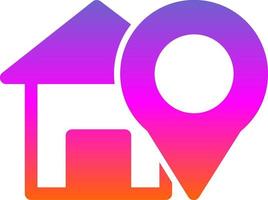 Home Destination Vector Icon Design