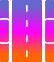 Highway Vector Icon Design