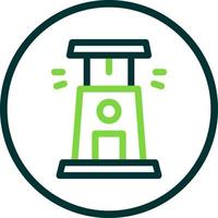 Lighthouse Vector Icon Design