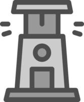 Lighthouse Vector Icon Design