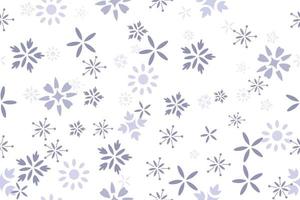 Christmas and New Year seamless pattern with snowflakes.Abstract design vector