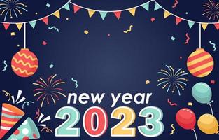 New Year Background vector