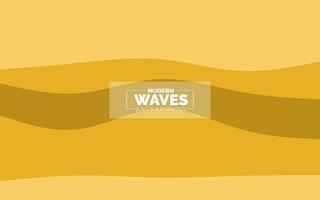 water Wave vector abstract background flat design style