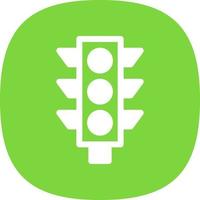 Traffic Light Vector Icon Design