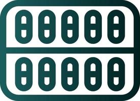 Pills Package Vector Icon Design