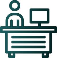 Reception Vector Icon Design