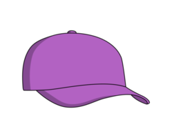 boné rosa moda chapéu vista frontal png