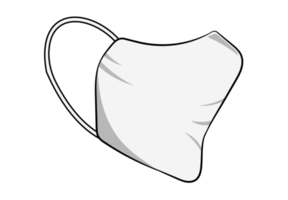 virus de protection du masque blanc png