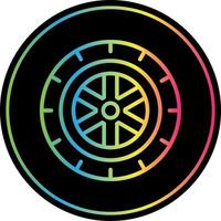 Tire Vector Icon Design