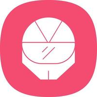 Racing Helmet Vector Icon Design