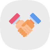 Handshake Vector Icon Design