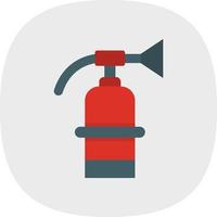 Fire Extinguisher Vector Icon Design