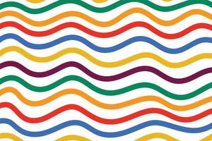 Abstract line in trendy liquid background design. Retro 80s and wave pattern for banner copy space and wallpaper vector