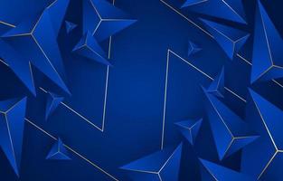 Gradient Triangular Background vector