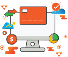 payment computer illustration png