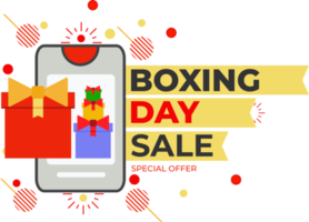 ilustración de venta del día del boxeo png