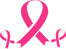 cinta rosa del día de concientización sobre el cáncer de mama png