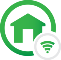 Wifi huis icoon png