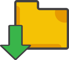 download folder icon png