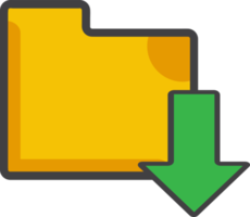 download folder icon png