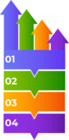 élément infographique d'entreprise png