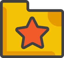 star folder icon png