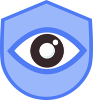 ícone de escudo ocular png