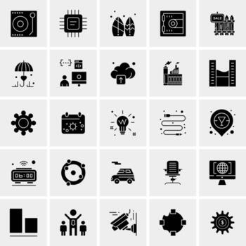 25 Universal Business Icons Vector Creative Icon Illustration to use in web and Mobile Related project