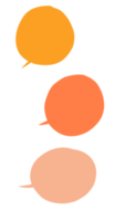 Text box message  speech talk colorful png