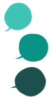 Text box message  speech talk colorful png