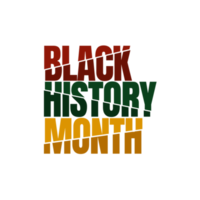 Black history month celebrate. Design Black history month png