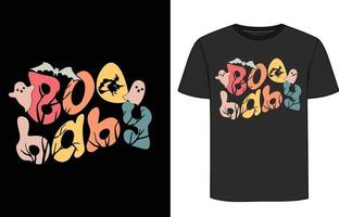 diseño de camiseta de halloween vector