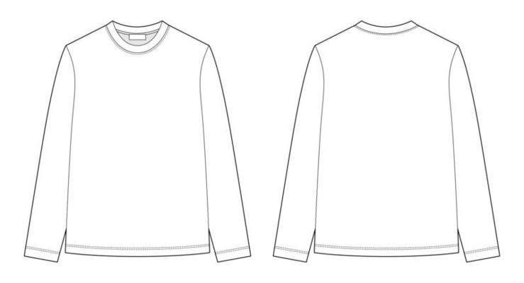 Long Sleeve Shirt Vector Art, Icons, and Graphics for Free Download