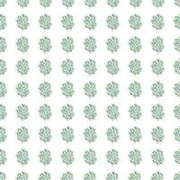 Decorative forest twig endless wallpaper. Hand drawn branches with leaves seamless pattern. vector