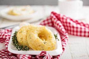Savory cheese donuts with thyme